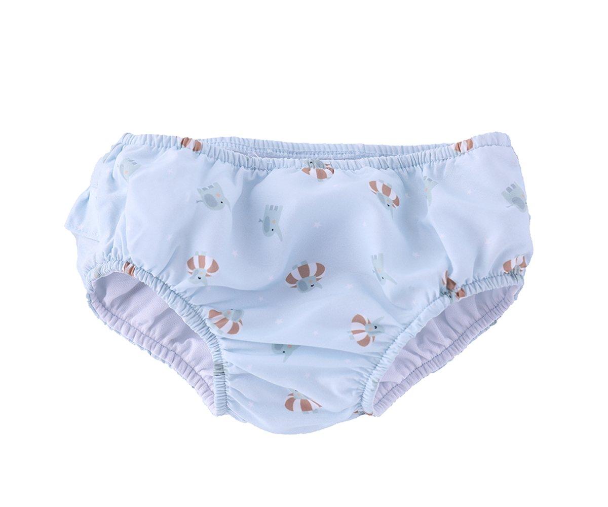 Cueca Fralda Banho com Folho Baby Elephant