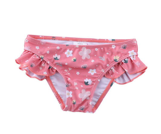 Cueca Girl Banho Flowers