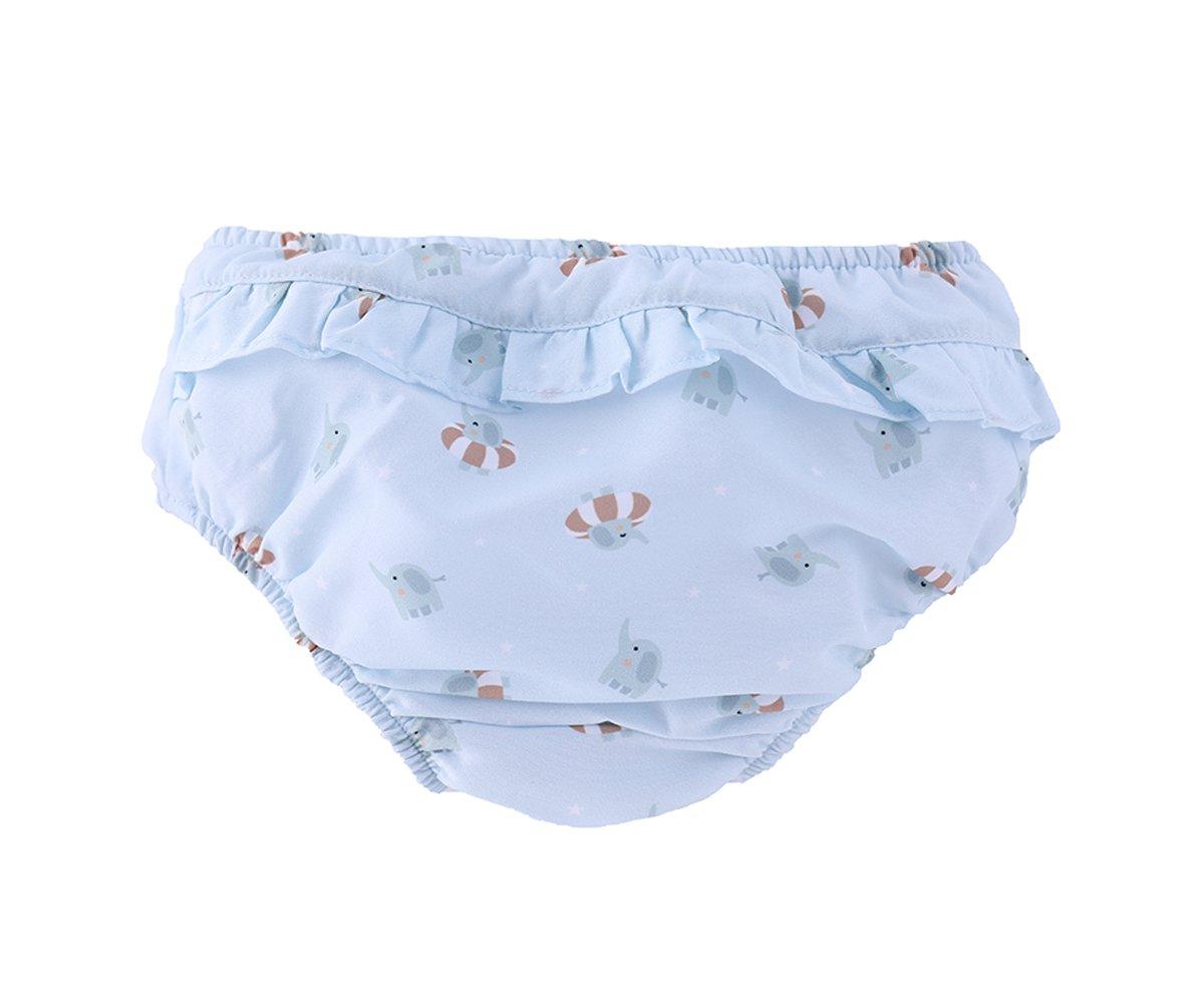 Cueca Fralda Banho com Folho Baby Elephant